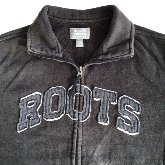 ROOTS full zipper front sweatshirt - Picture 2 of 7